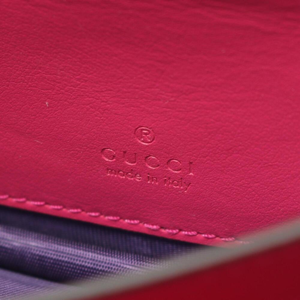 GUCCI Pink Leather Shoulder Bag - Picture 4 of 7